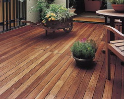 Wooden Decking Planters